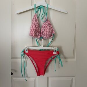 Peach Nectar Pink Bikini Set
